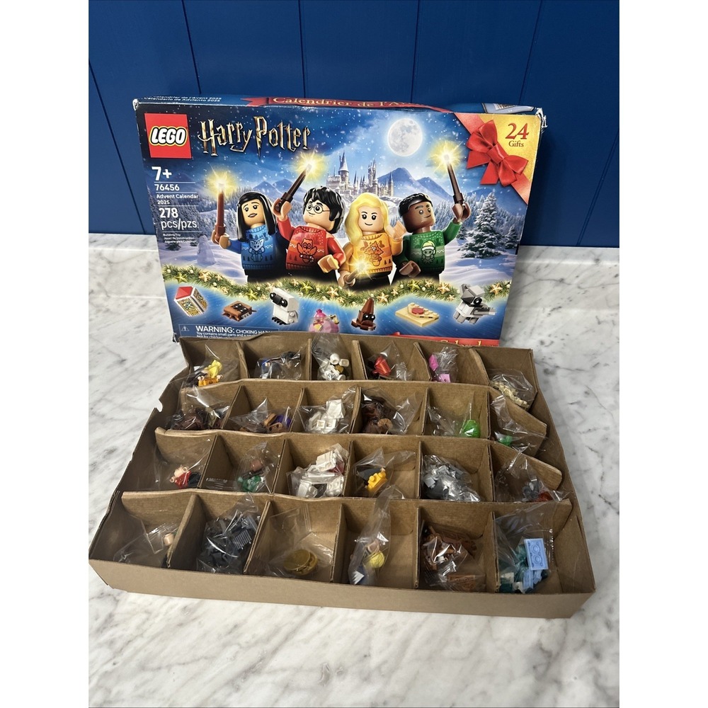 Open Box LEGO Harry‎ Potter Advent Calendar Set #76456 Open Box/sealed Packs